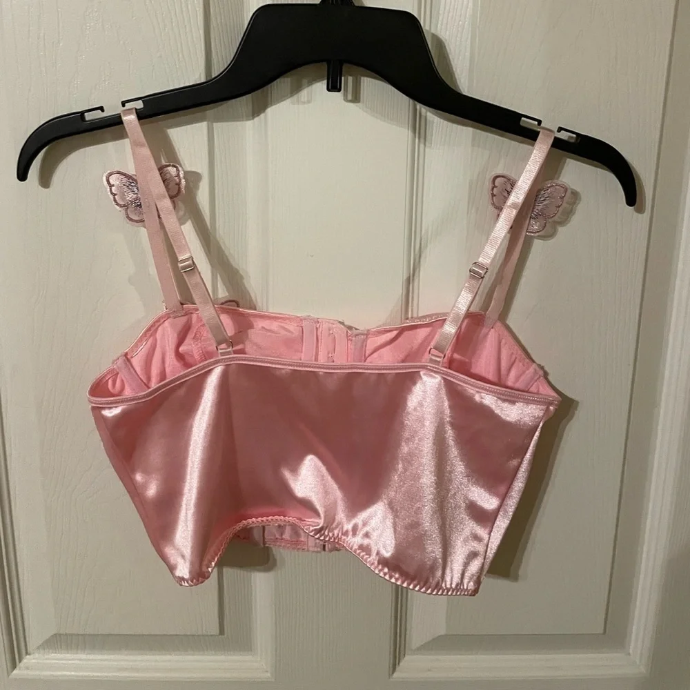 Size Small Pink Corset Bra
